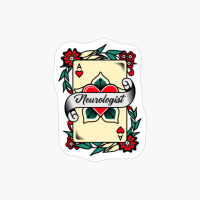Neurologist With An Ace Of Hearts Graphic
